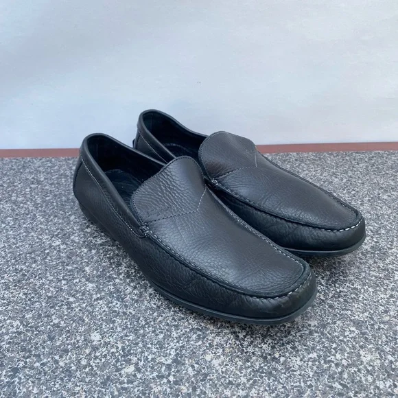Salvatore Ferragamo Leather Driver Loafers mens size 9 Amazon.com | Ferragamo Men main image 3